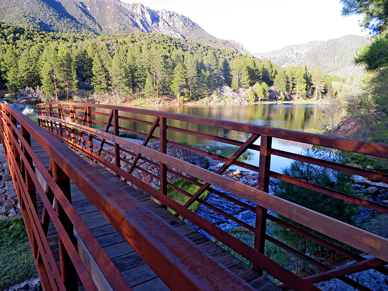 pine valley reservoir bridge