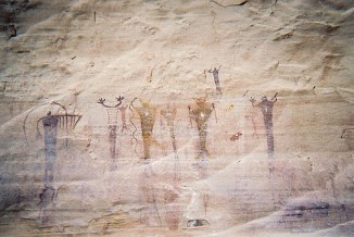 Pictographs in Bryce Canyon